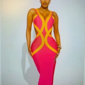 Jocie Bandage Maxi Dress